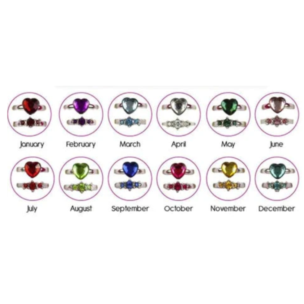 Birthstone Rings (Assorted Styles)