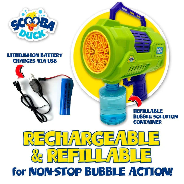 Scooba Duck Bubble Blaster Gun