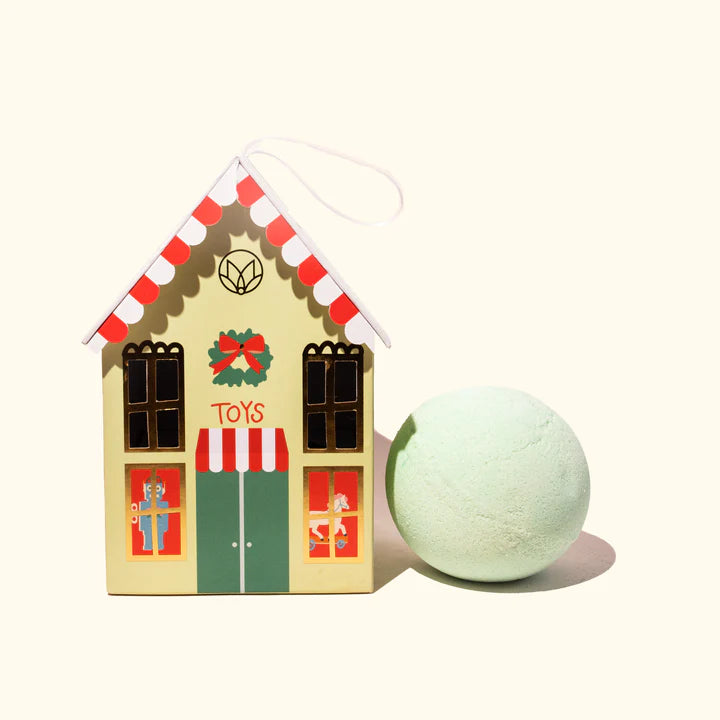 Boxed Bath Balm: Christmas Village Toy Shop