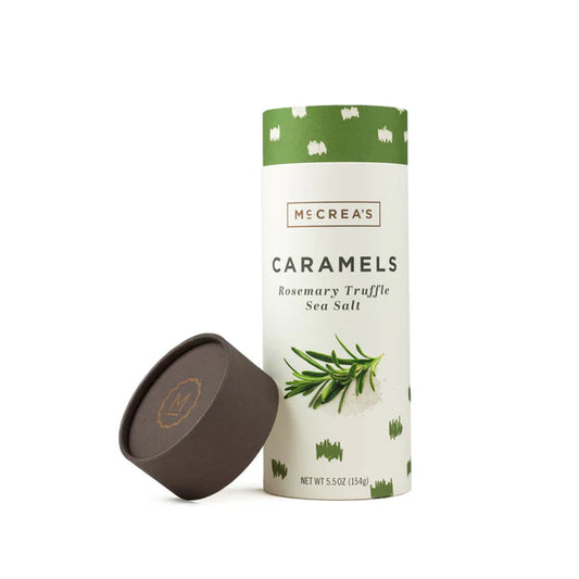 Rosemary Truffle Sea Salt Caramels (5.5oz Tube)