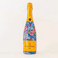 Preppy Happy Birthday Brushed Presents Bottle Wrap (Veuve Edition)