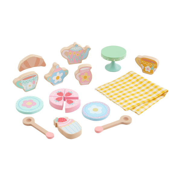 Tea Party Wooden Toy Set