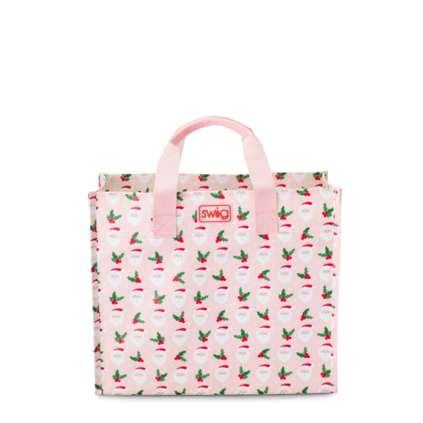 Holly Jolly Medium Reusable Gift Bag