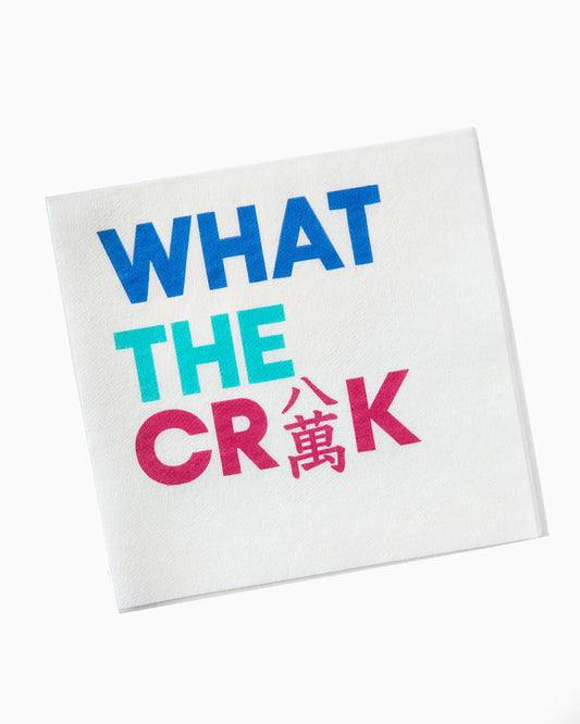 "What the Crak" Cocktail Napkins