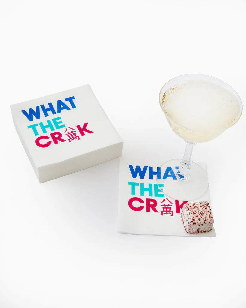 "What the Crak" Cocktail Napkins