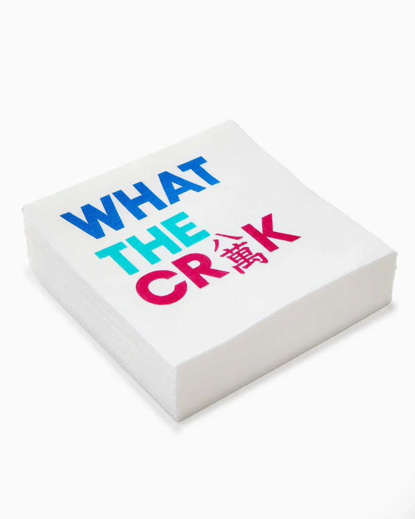 "What the Crak" Cocktail Napkins