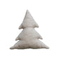 Cotton Tree-Shaped Pillow with Metallic Gold Thread
