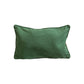 12" x 20" Cotton Lumbar "Merry" Pillow