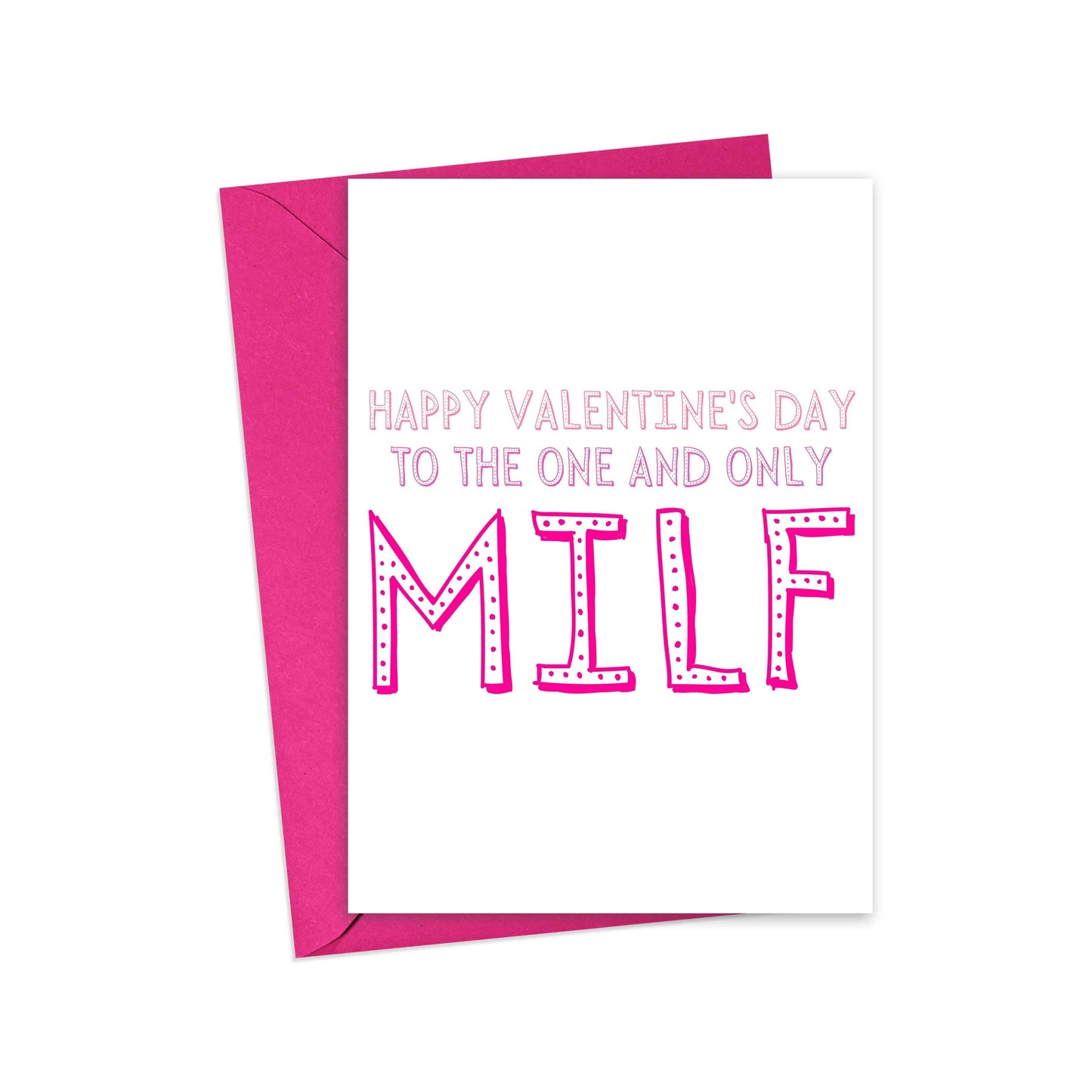 R is for Robo Greeting Card: MILF