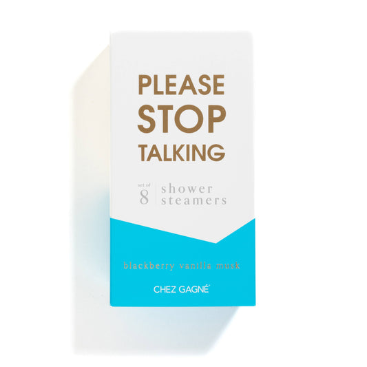 Shower Steamers: Please Stop Talking