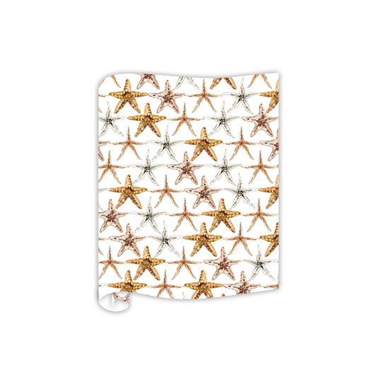 Table Runner: Coastal Starfish Pattern