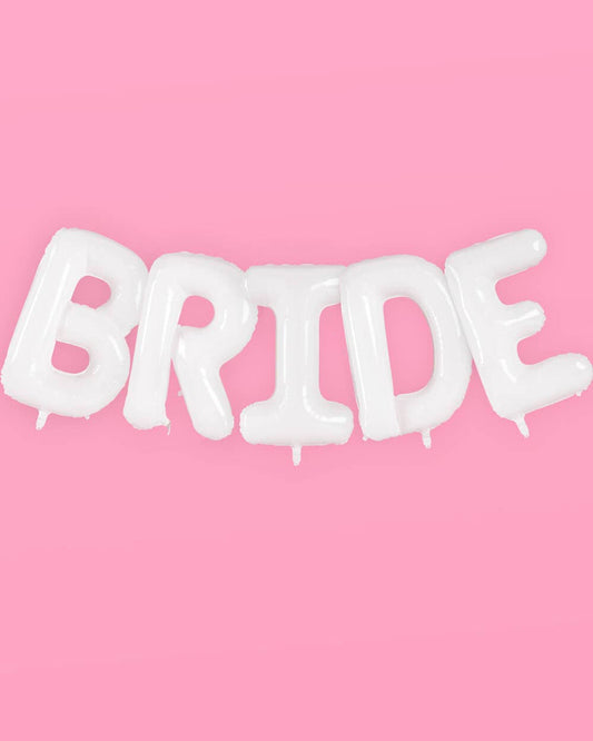 Bride Letter Balloon Set