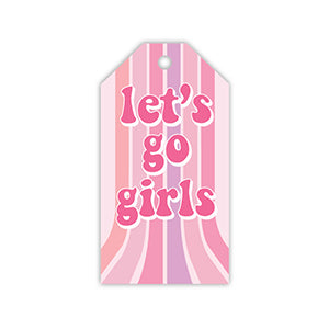 Gift Tags: Let's Go Girl/Disco Cowgirl