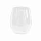 12 Oz. Plastic Wine Glasses: White