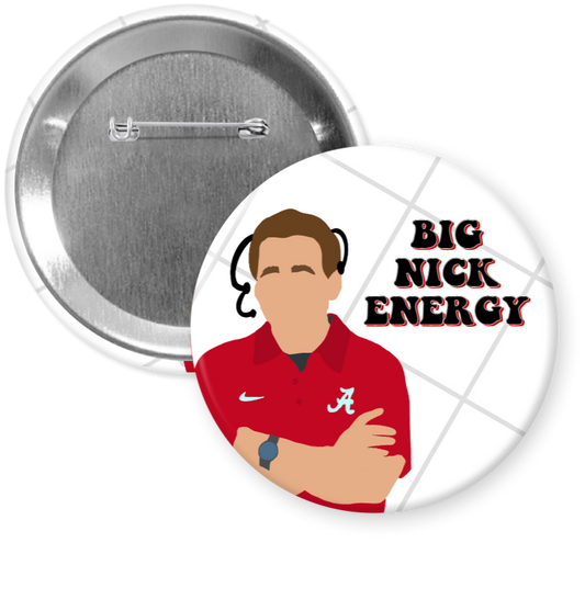 AGW Designs Button Pin: Big Nick Energy