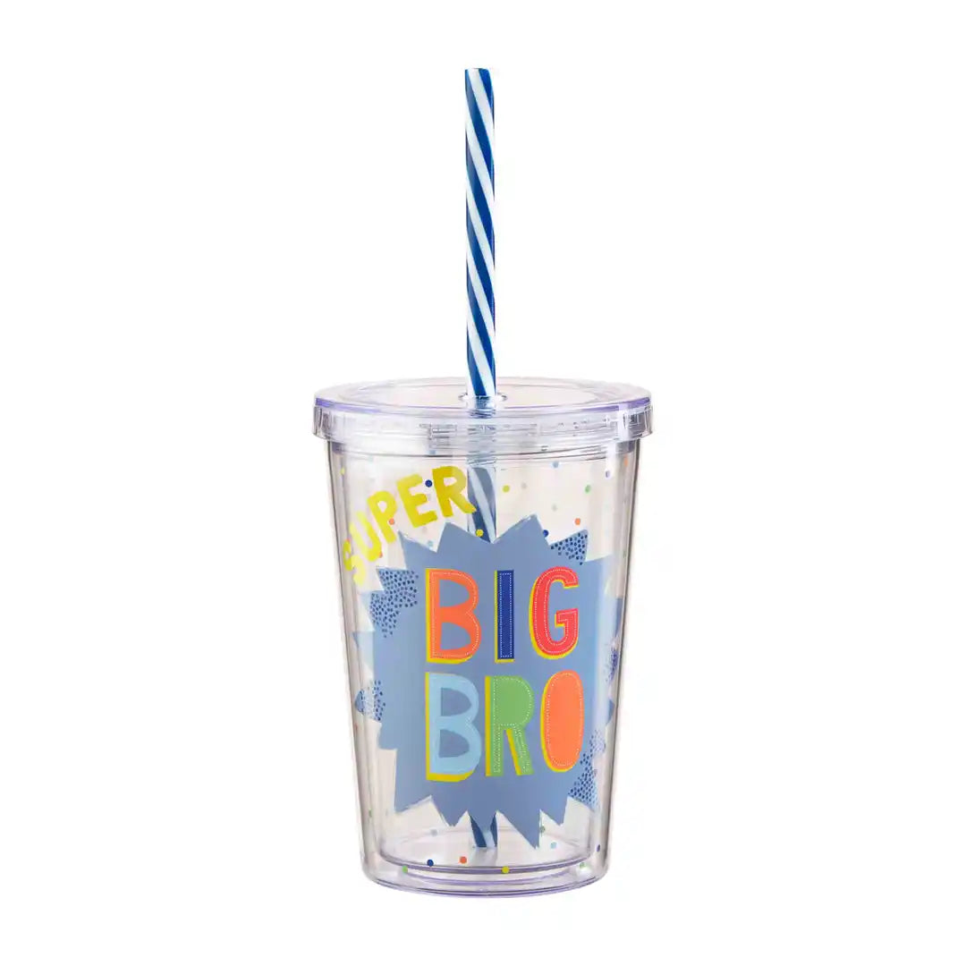 Big Brother Tumbler with Straw