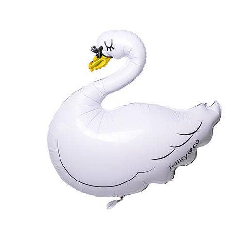 Mylar Balloon: Swan