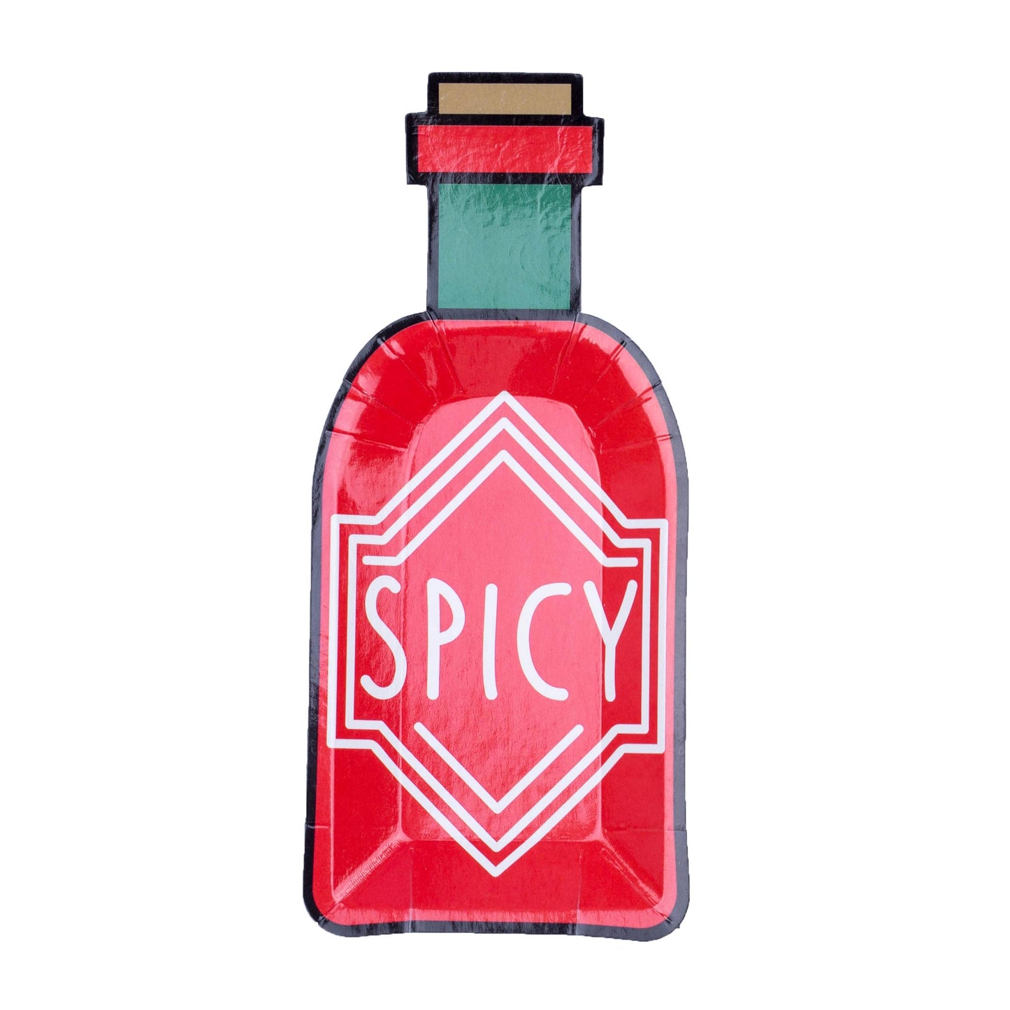 Canapé Plates: Spicy Bottle