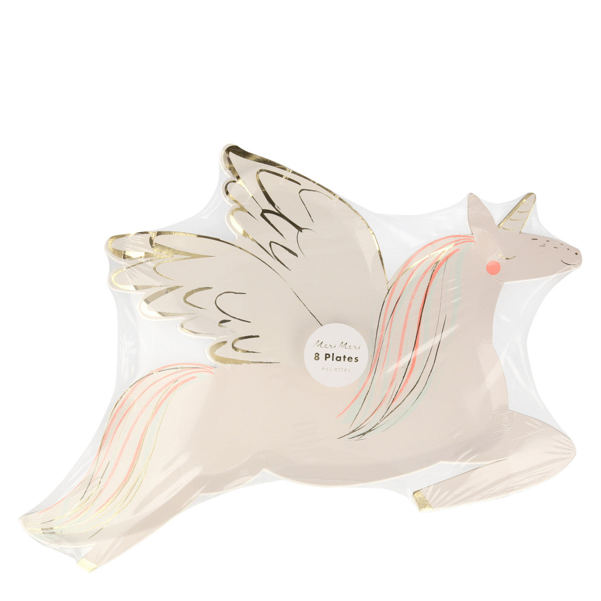 Winged Unicorns Shaped Plates