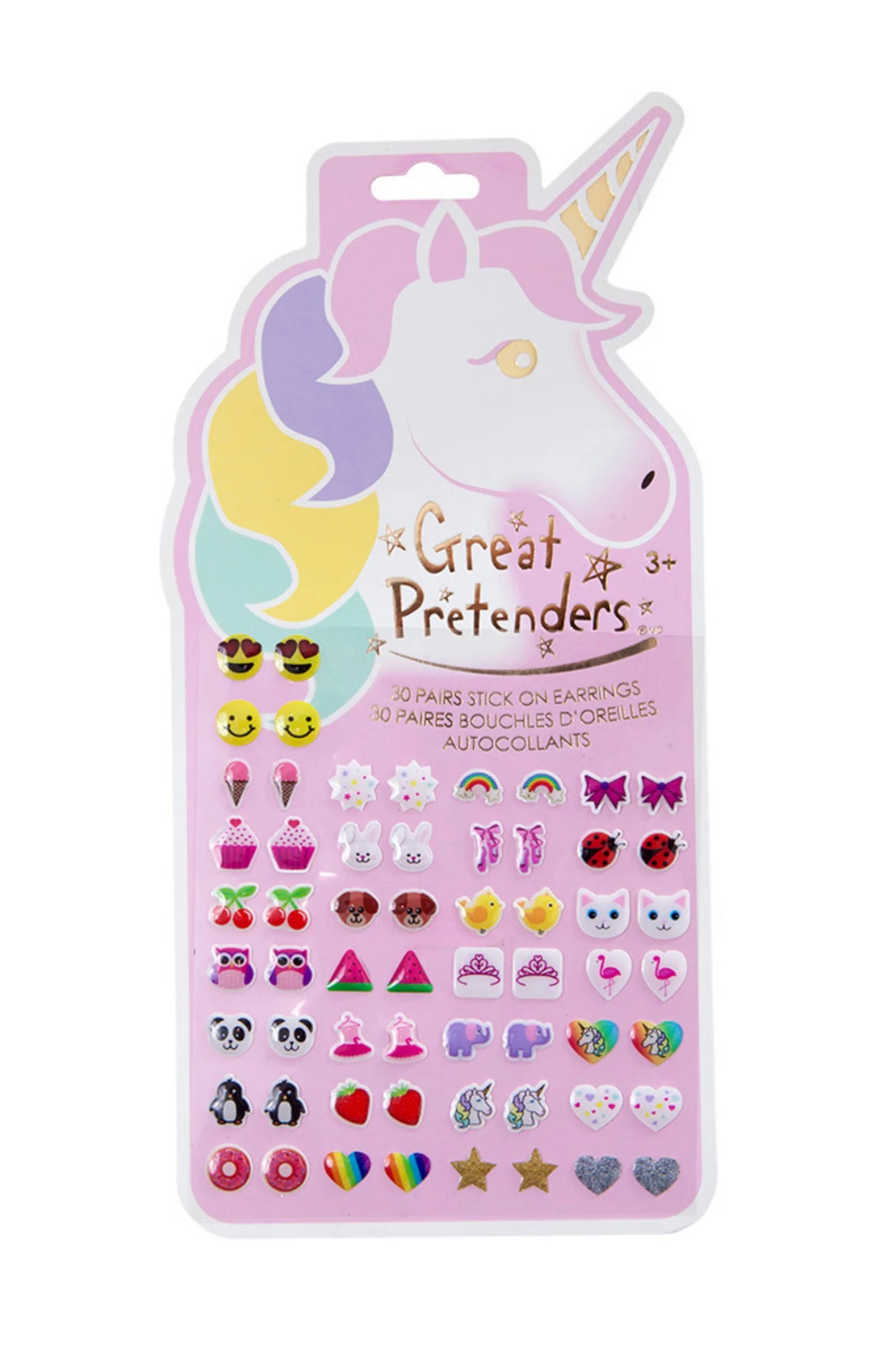 Sticker Earrings: Unicorn