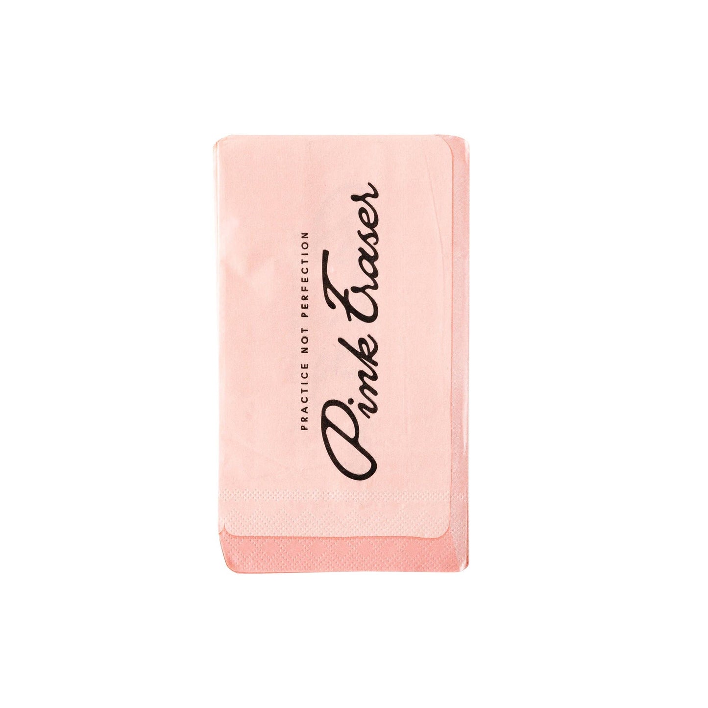 Back to School Classic Pink Eraser Dinner Napkin