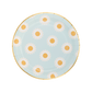9" Round Paper Plates: Daisies