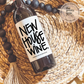 Bottle Labels: "New House Wine" (Multiple Sizes)