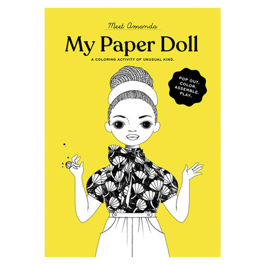 Of Unusual Kind Coloring Paper Doll Kit: Amanda