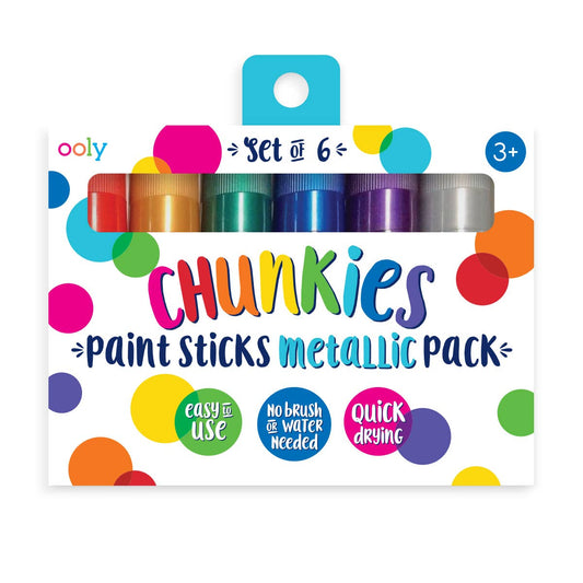OOLY Chunkies Paint Sticks: Metallic
