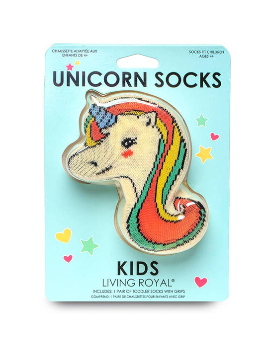 Living Royal Kids 3D Socks: Unicorns