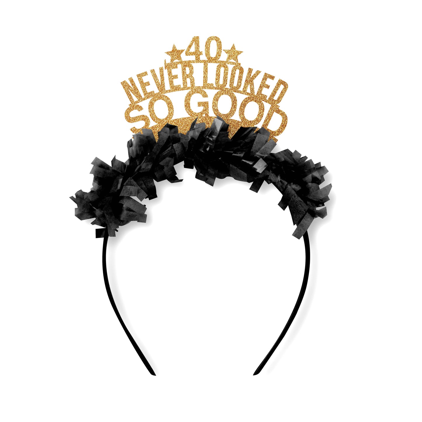 Festive Gal Party Headband: 40 Never Looked So Good