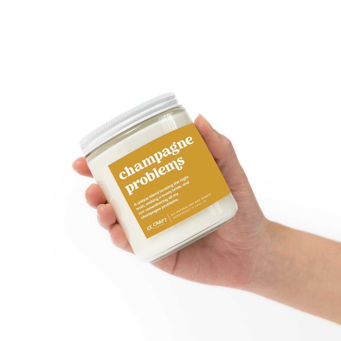 Champagne Problems Candle (8oz Jar)