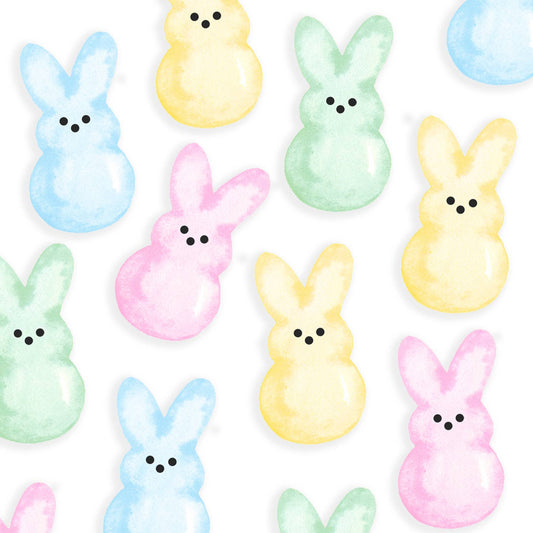 Bunny Peeps Party Punchies Die-Cut Confetti