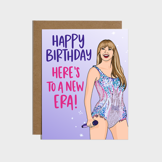 Greeting Card: Here's To A New Era