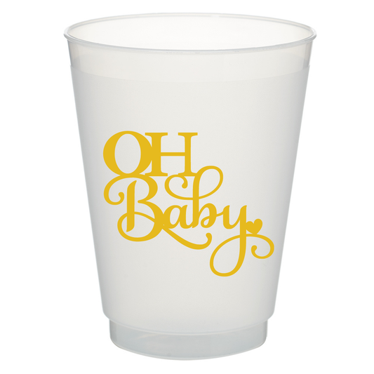 Frost Flex Cups: Oh Baby - Yellow
