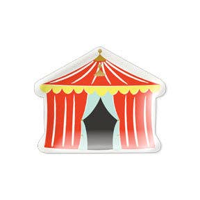 Shaped Plates: Carnival Tent