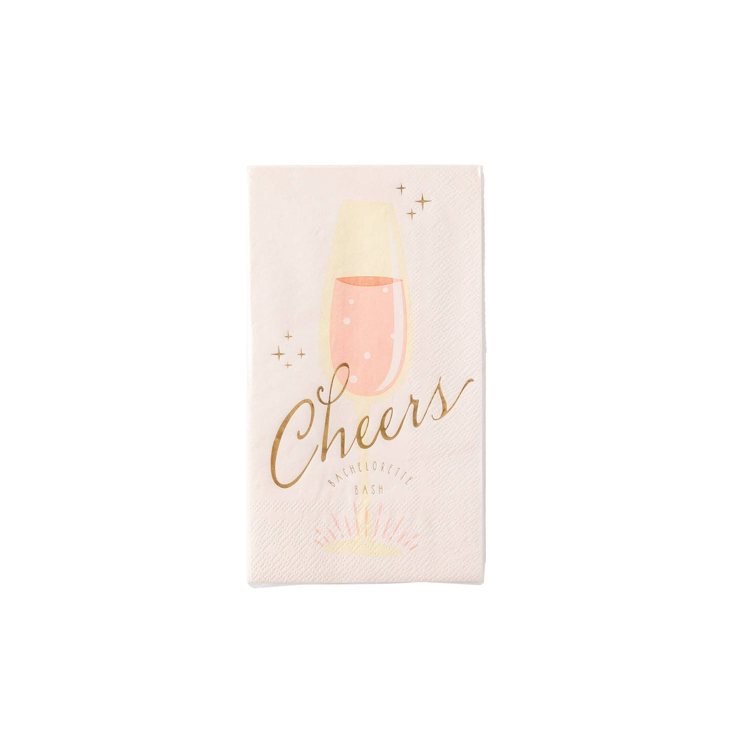 Guest Towel Napkins: Cheers Bachelorette Bash