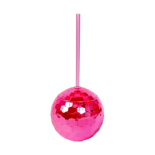 Disco Drink Sipper: Hot Pink