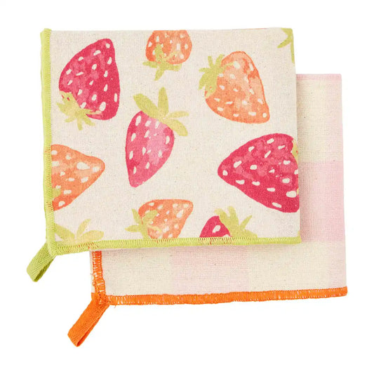 Towel Set: Colorful Berry Fruit