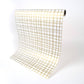 Paper Table Runner: Gold Plaid