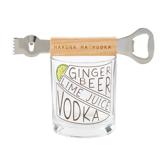 Moscow Mule Recipe Glass Set