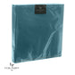 Cocktail Napkins: Teal with Gold Stripe