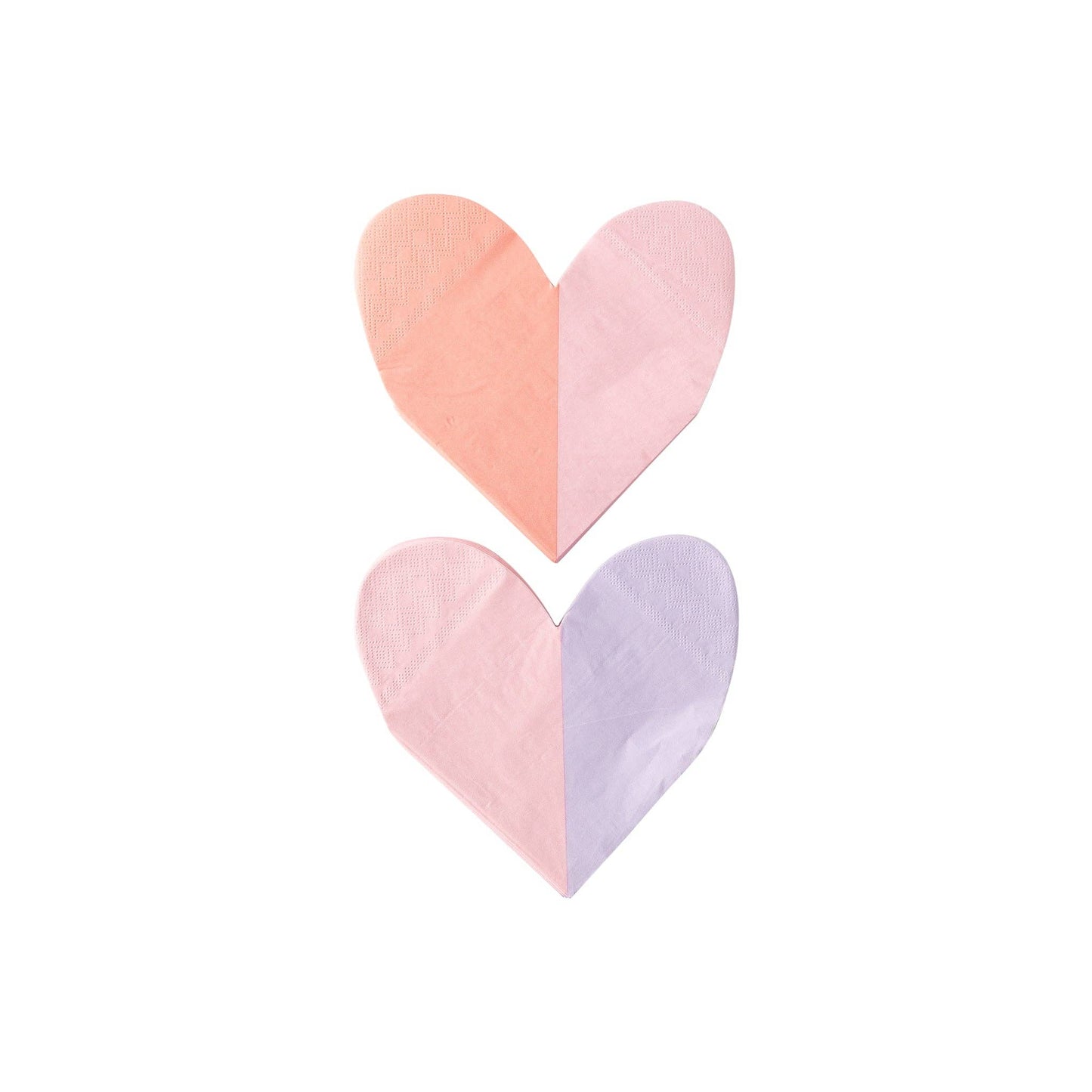 Shaped Napkins: Valentine Heart