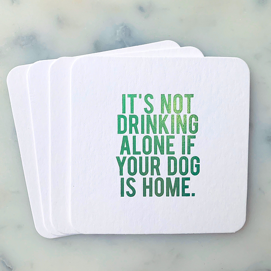 Paper Coasters: Dog Lovers