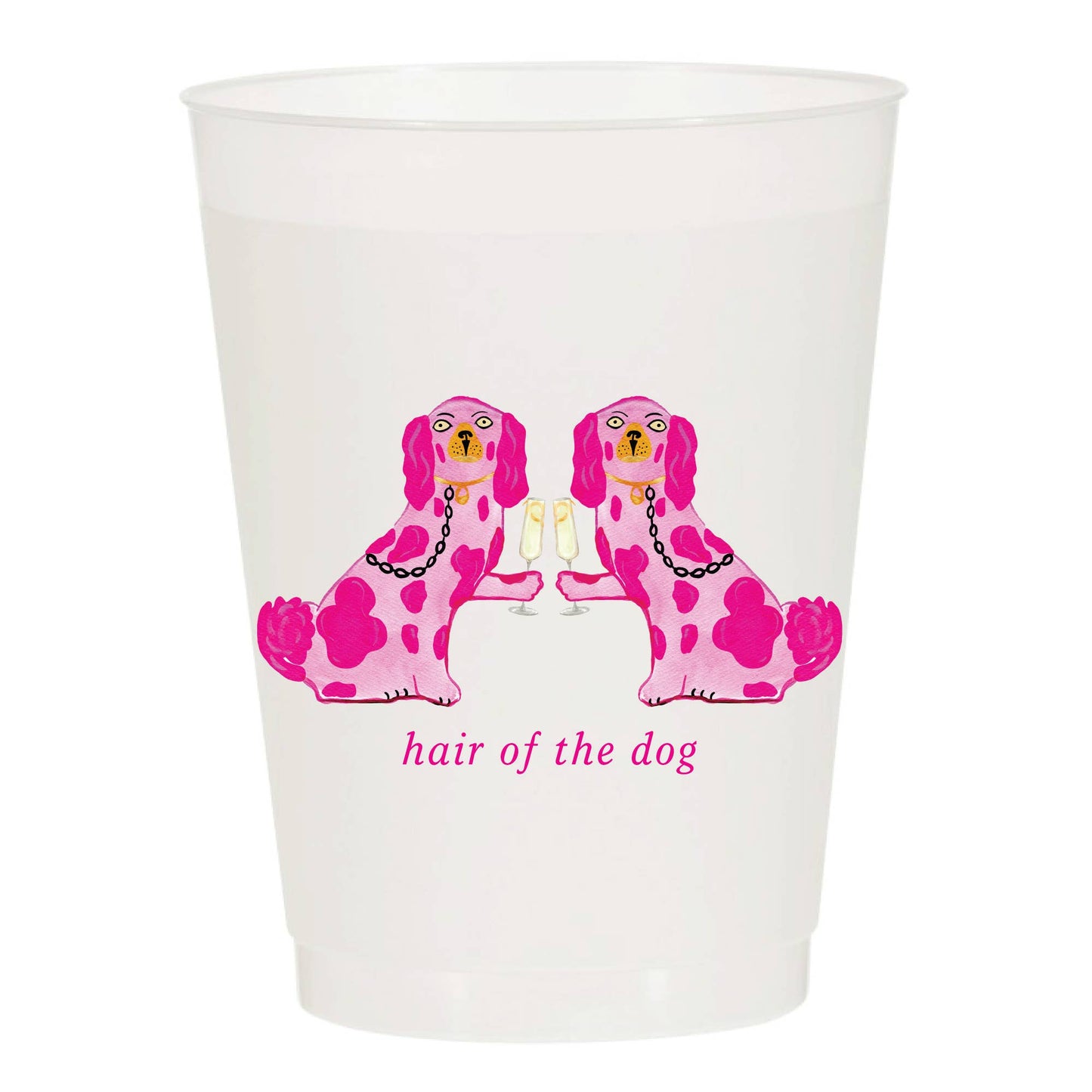 Set of 10 Reusable Cups: Hair of The Dog
