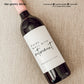 Bottle Labels: "Pairs Well with Retirement" (Multiple Sizes)
