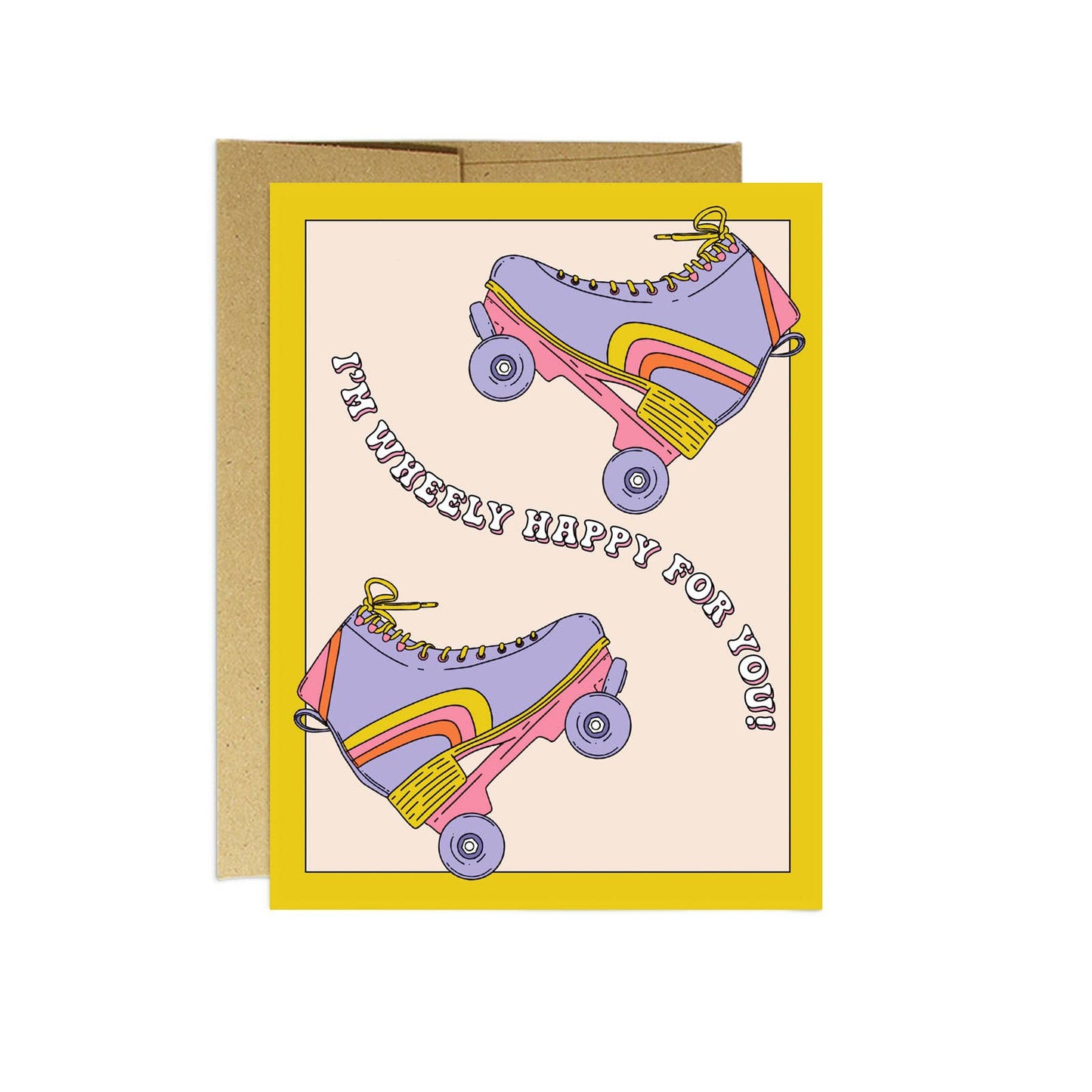 Party Mountain Paper co. - Wheely Happy for You | Encouragement Card