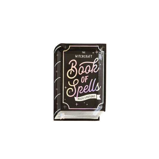 Shaped Plate: Witching Hour Book of Spells