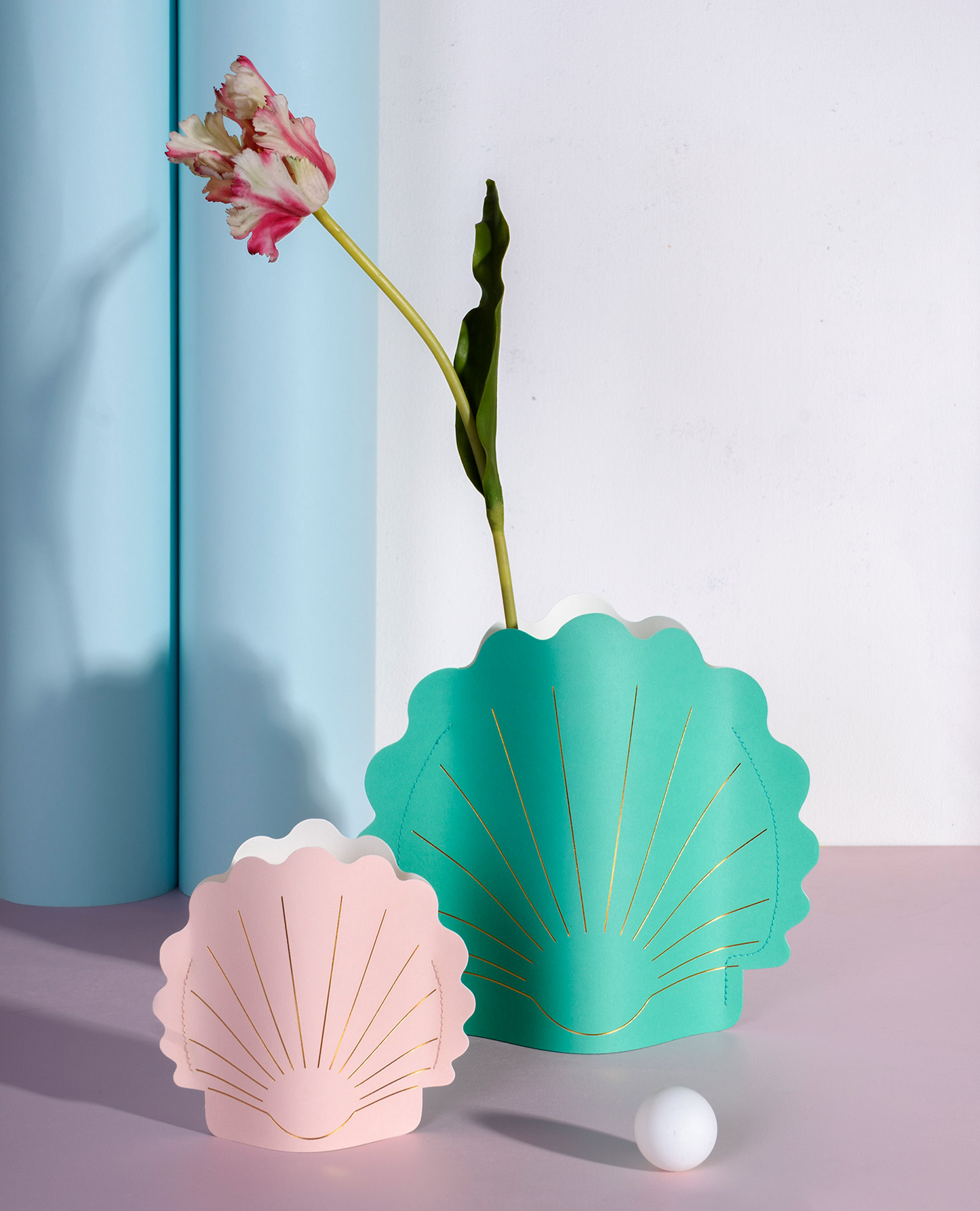 Paper Vase: Hera - Green