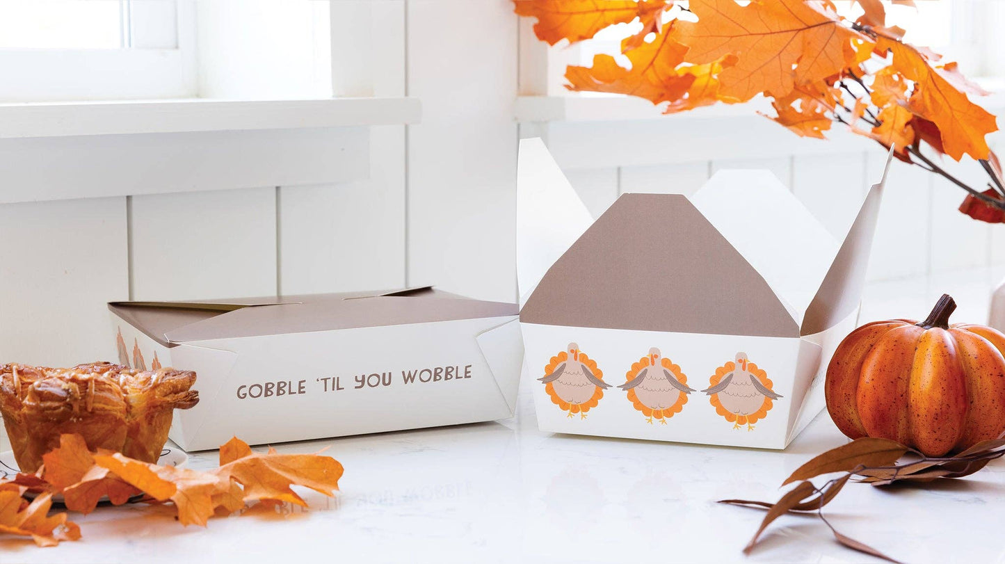 Take Home Boxes: Wobble and Gobble